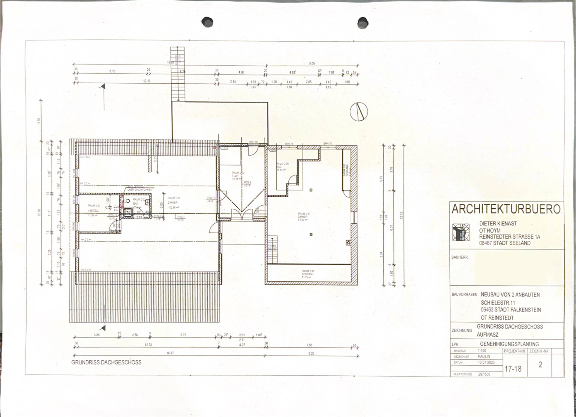 Grundriss DG