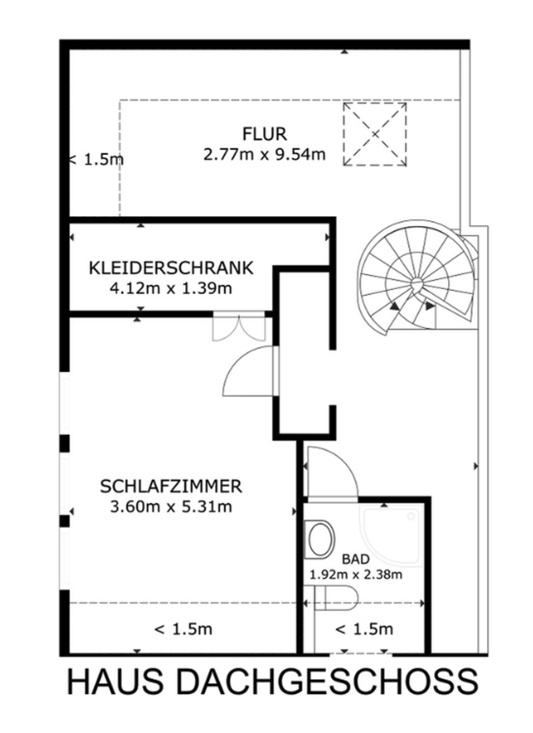 Grundriss DG